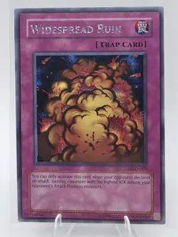 Yugioh Widespread Ruin DOD-003 Secret Rare Dawn Of Destiny Xbox PROMO - Image 1