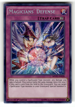 Magicians' Defense MVP1-ENS28 1st Edition Secret Rare The Dark Side of Dimension - Image 1