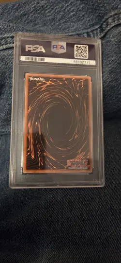 Yu-Gi-Oh! Elemental HERO Flame Wingman TLM-EN035 1st Ed Ultra Rare PSA 9 - Image 2