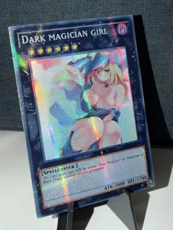 Yu-Gi-Oh! TCG Dark Magician Girl Custom Starlight Rare Gooner Card - Image 1
