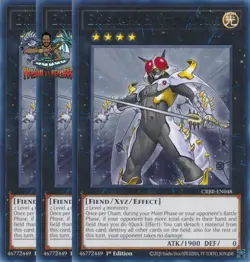 Yugioh! 3x Evilswarm Exciton Knight CRBR-EN048 Rare 1st Ed NM - Image 1
