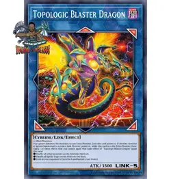 Yugioh! 1x Topologic Blaster Dragon BPRO-EN046 Secret Rare 1st Ed NM - Image 1