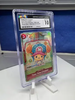 Tony Tony.Chopper (Alternate Art) EB01-006 One Piece JPN CGC Gen Mint 10 - Image 2
