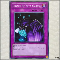 Legacy of Yata-Garasu - SDDL-EN033 - Common 1st Edition Yugioh - Image 1