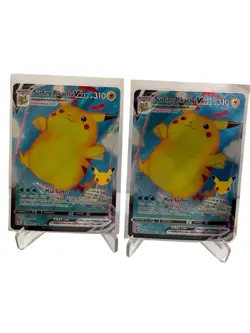 Pokemon TCG SURFING PIKACHU VMAX 25th Anniversary Celebrations 009/025 - Image 1