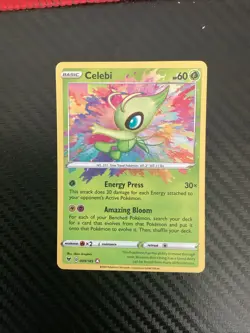 Celebi 009/185 - SWSH: Vivid Voltage Amazing Rare - Pokemon TCG (NM) - Image 1