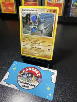 Rampardos 13/127 Platinum Holo Rare Pokemon TCG - Image 2