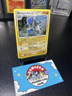 Rampardos 13/127 Platinum Holo Rare Pokemon TCG - Image 3
