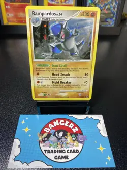 Rampardos 13/127 Platinum Holo Rare Pokemon TCG - Image 4