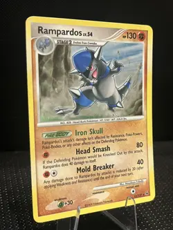 Rampardos 13/127 Platinum Holo Rare Pokemon TCG - Image 3