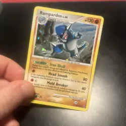 Pokemon Rampardos 13/127 Holo Platinum Trading Card TCG Nintendo 2009 - Image 4