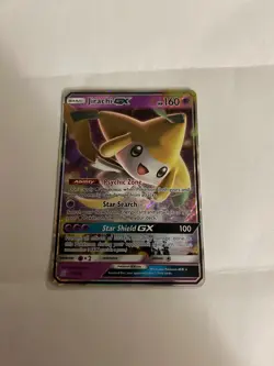 Pokemon TCG Jirachi GX 79/236 Sun & Moon Unified Minds Ultra Rare Holo LP - Image 1