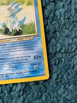 1st Edition LIGHT GOLDUCK 47/105 Neo Destiny Set - Pokemon WOTC Card - LP - Image 4
