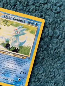 1st Edition LIGHT GOLDUCK 47/105 Neo Destiny Set - Pokemon WOTC Card - LP - Image 5