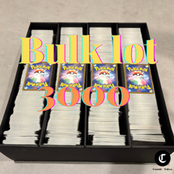 Pokemon TCG Japanese 3000 Card Assorted Lot Bundle Common Uncommon Japanese - Image 1