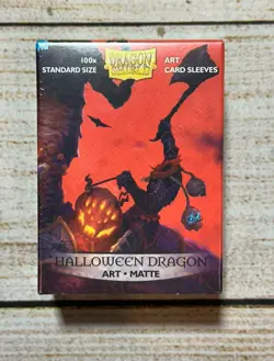 Dragon Shield HALLOWEEN DRAGON Matte Card Sleeves Limited Ed. Art Series 100ct 5706569120221 - Image 1