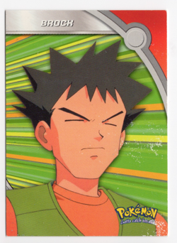 Brock #HV8 Topps TV Animation Edition 2000 Pokemon Card - Image 1