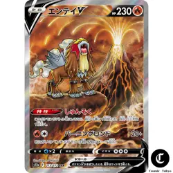 Entei V SAR 213/172 s12a VSTAR Universe Pokemon Card Direct From Japan - Image 1