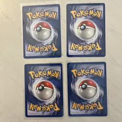 Bulbasaur And Squirtle Base Set Lot (4 Cards) - Image 2