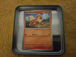 OFFICIAL POKEMON CARD GROWLITHE 058/165 One of the cheapest on ebay - Image 1