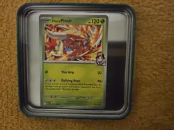OFFICIAL POKEMON CARD ETHANS PINSUR 001/182. One of the cheapest on ebay - Image 1