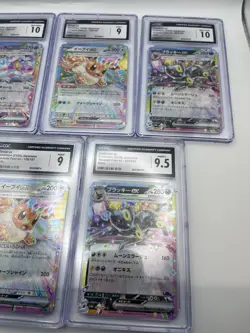 Pokemon Lot of 5 CGC Slabs: eevee evolutions - Image 2