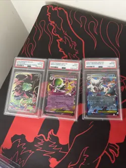 Pokemon Lot of 3 PSA Slabs: Bulbasaur Gardevoir Abomasnow Ex Psa 8 Nm-M Mega Eng - Image 1