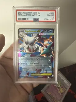 Pokemon Lot of 3 PSA Slabs: Bulbasaur Gardevoir Abomasnow Ex Psa 8 Nm-M Mega Eng - Image 4