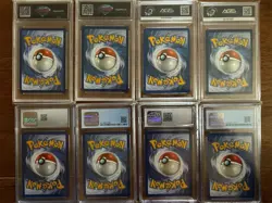 Pokemon Graded Slabs Card Lot Of 8 Vintage Modern 7 DOLLAR EACH START - Image 2