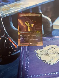 Toph, Greatest Earthbender (Borderless) (Foil) NM - Image 1