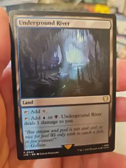MTG - The Lord of the Rings - Underground River - NM - NF - Image 1