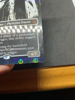 Elesh Norn, Mother of Machines (Showcase) (Step-and-Compleat Foil) Phyrexia MTG - Image 5