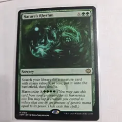 Nature's Rhythm MTG Tarkir: Dragonstorm #0150 RARE - Image 2