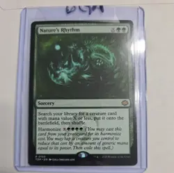 Nature's Rhythm MTG Tarkir: Dragonstorm #0150 RARE - Image 3