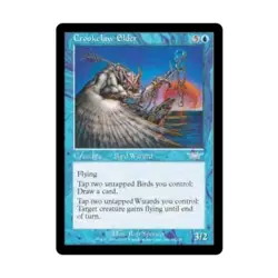 WOTC MtG Legions Crookclaw Elder (U) (Foil) EX - Image 1