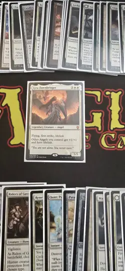 MTG Commander Lyra Dawnbringer Angel Deck w/Deck Box and Sleeves EDH - Image 5
