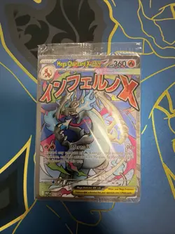 Pokemon TCG Mega Charizard X Ex Promo 023 Sealed Holo with Oricorio EX - Image 4