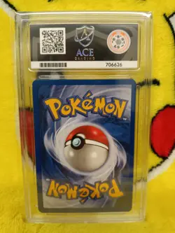 Pokemon Base Set 4th UK Print 1999-2000 Haunter 29/102 Ace Graded 8 NM-MT - Image 3