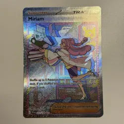 Pokemon TCG Miriam 251/198 Trainer Full Art Scarlet & Violet Base Set MP - Image 1