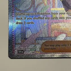 Pokemon TCG Miriam 251/198 Trainer Full Art Scarlet & Violet Base Set MP - Image 5