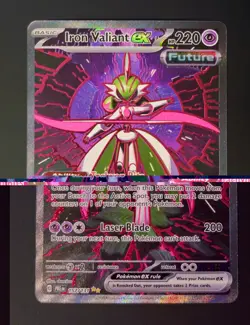 Iron Valiant EX 157/131 SIR Prismatic Evolutions Pokemon TCG - Image 1