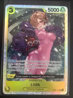 Lilith OP07-111 Foil SR 500 Years in the Future - ONE PIECE English NM - Image 1