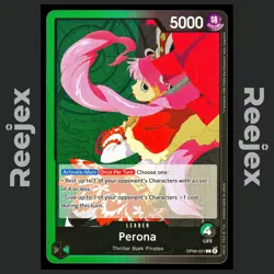 Perona (021) - OP06-021 - Leader - Wings of the Captain - One Piece Card - NM/M - Image 1