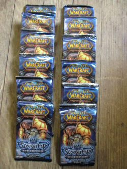 World of WarCraft Trading Card Game Packs ( 12 Packs ) (19 Cards Per Pack) #2! - Image 1