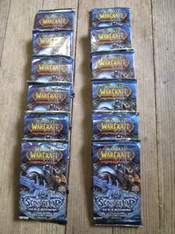 World of WarCraft Trading Card Game! ( 12 Packs ) (19 Cards Per Pack) #1 Nice - Image 1