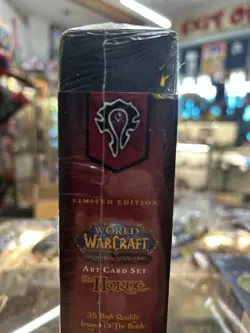 Blizzard World of Warcraft Trading Card Game Art Card Set x35, the Horde Sealed - Image 4