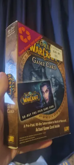 World of warcraft game card boxed new - Image 1