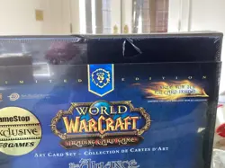 SEALED World of Warcraft Trading Card Game Alliance and Horde Art Card Set GIFT - Image 2