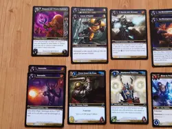 lot de 118 cartes trading card game World of Warcraft 2009 - Image 2