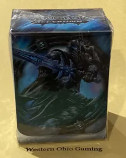 World Of Warcraft TCG Scourgewar Icecrown Deck Box NEW WOW CCG Trading Card Game - Image 1